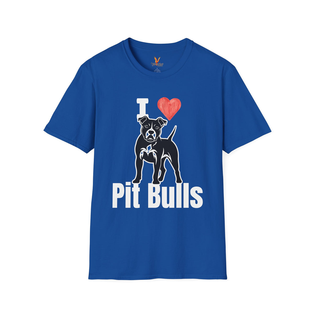 “I ❤️ Pit Bulls” T-Shirt – Pit Bull Advocate & Dog Lover Tee