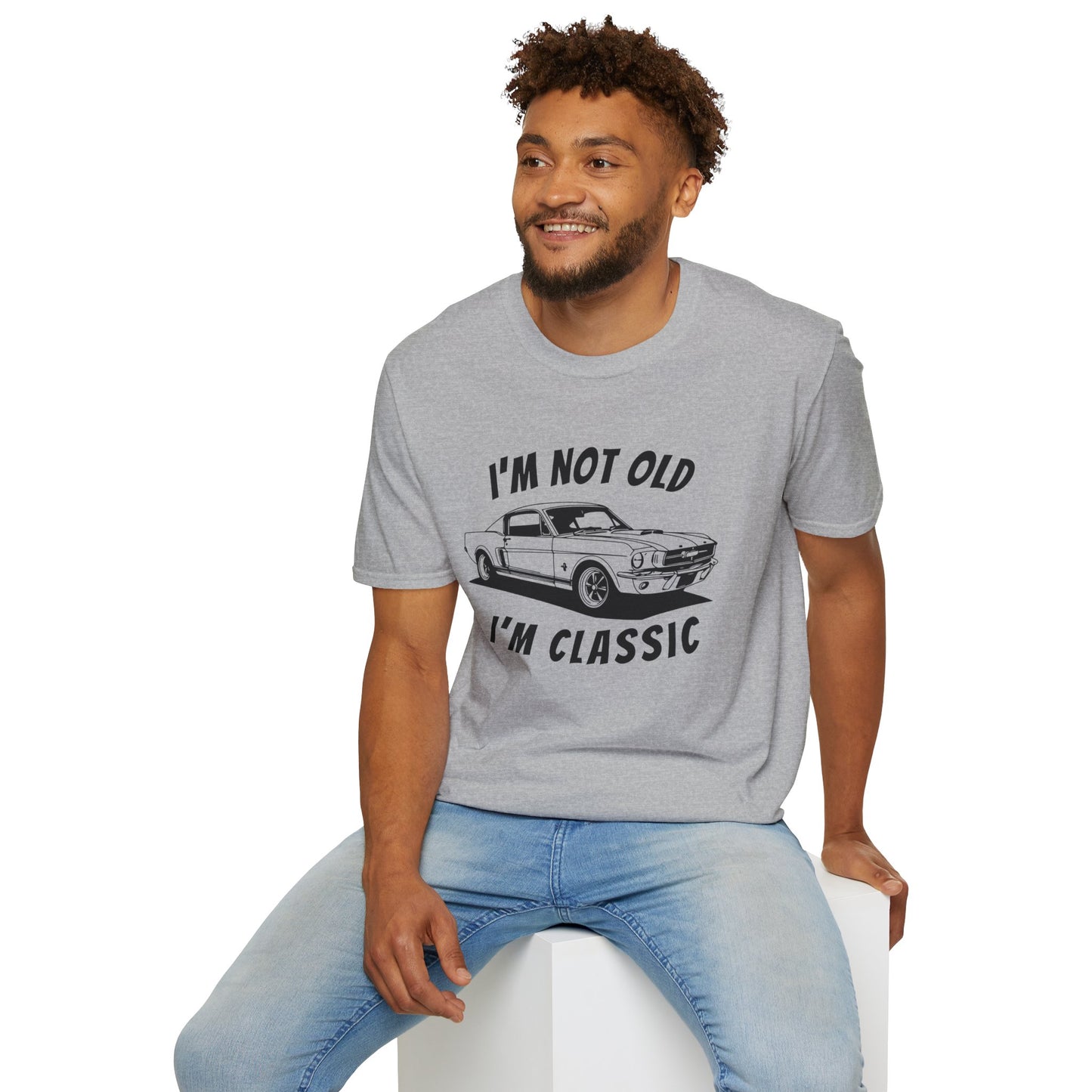 “I’m Not Old, I’m Classic” Vintage Car T-Shirt