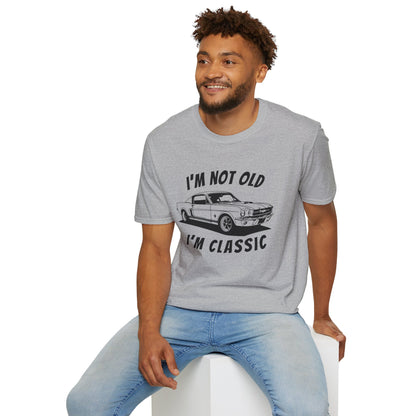 “I’m Not Old, I’m Classic” Vintage Car T-Shirt