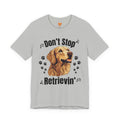 “Don’t Stop Retrievin’” Golden Retriever T-Shirt – Funny Dog Lover Tee