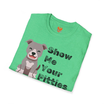 “Show Me Your Pitties” T-Shirt – Fun Pit Bull Lover & Advocate Tee