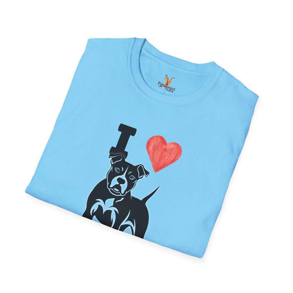“I ❤️ Pit Bulls” T-Shirt – Pit Bull Advocate & Dog Lover Tee