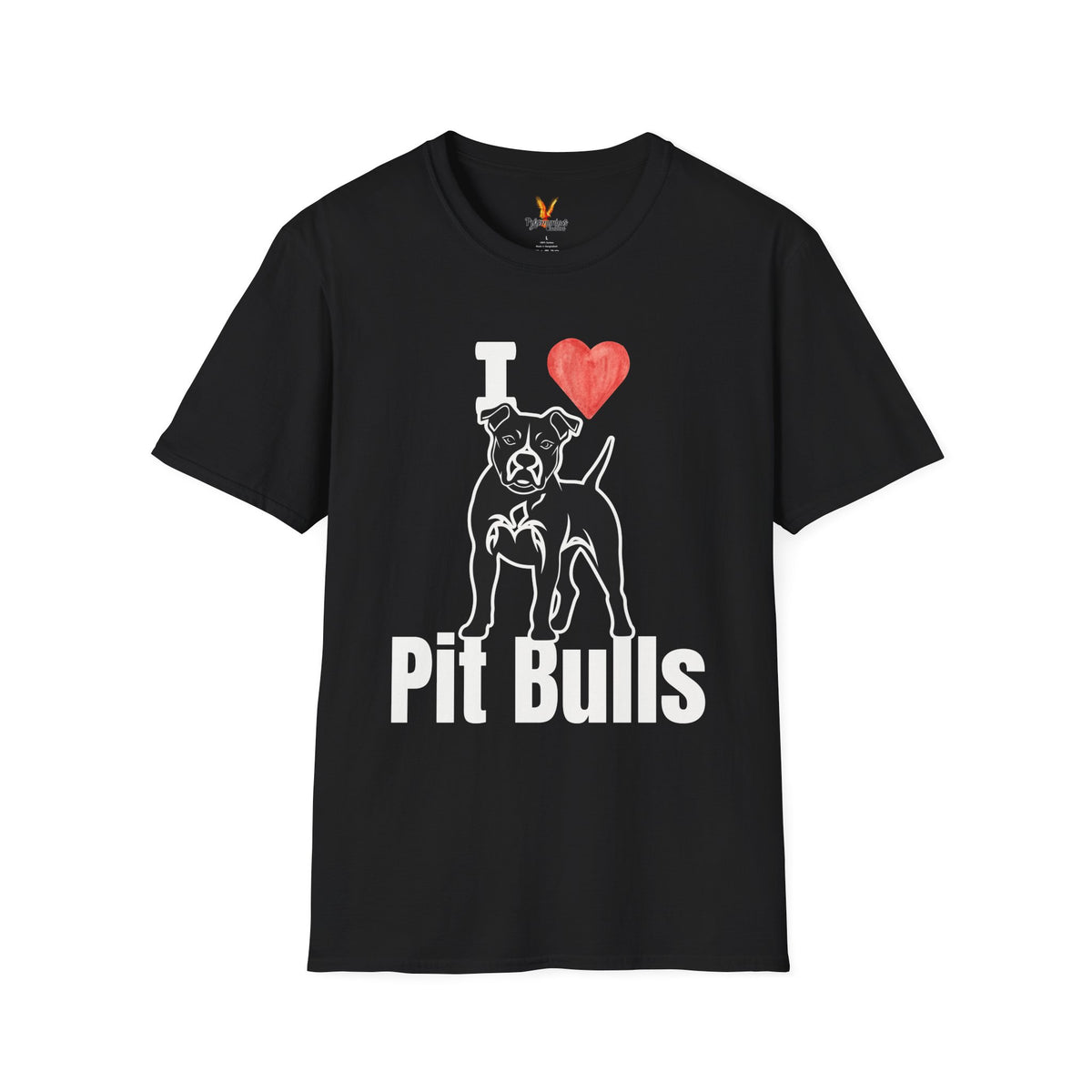 “I ❤️ Pit Bulls” T-Shirt – Pit Bull Advocate & Dog Lover Tee
