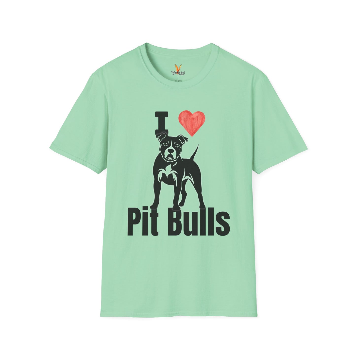“I ❤️ Pit Bulls” T-Shirt – Pit Bull Advocate & Dog Lover Tee