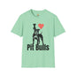 “I ❤️ Pit Bulls” T-Shirt – Pit Bull Advocate & Dog Lover Tee