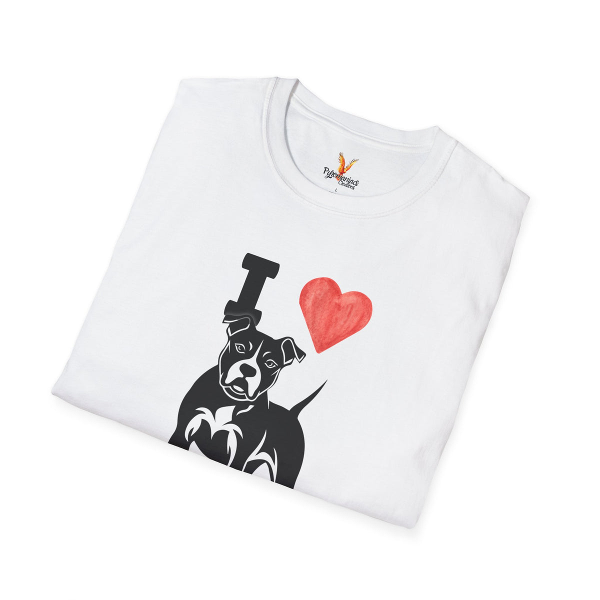 “I ❤️ Pit Bulls” T-Shirt – Pit Bull Advocate & Dog Lover Tee