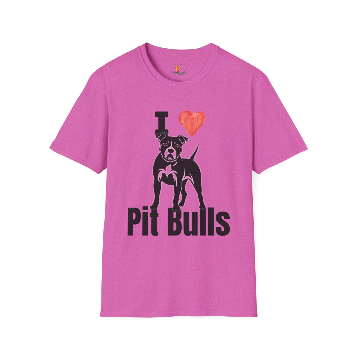 “I ❤️ Pit Bulls” T-Shirt – Pit Bull Advocate & Dog Lover Tee