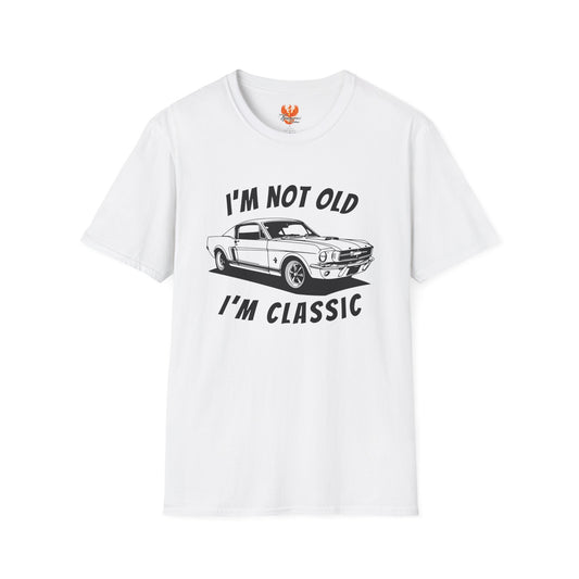 “I’m Not Old, I’m Classic” Vintage Car T-Shirt