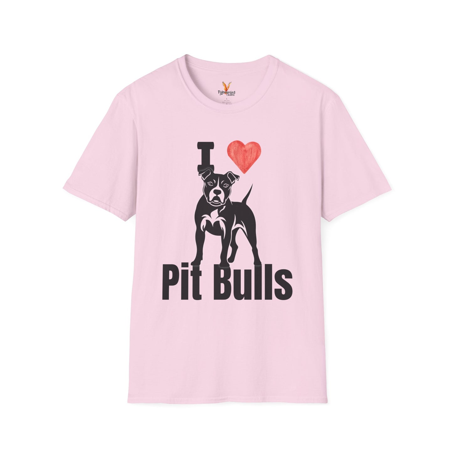 “I ❤️ Pit Bulls” T-Shirt – Pit Bull Advocate & Dog Lover Tee