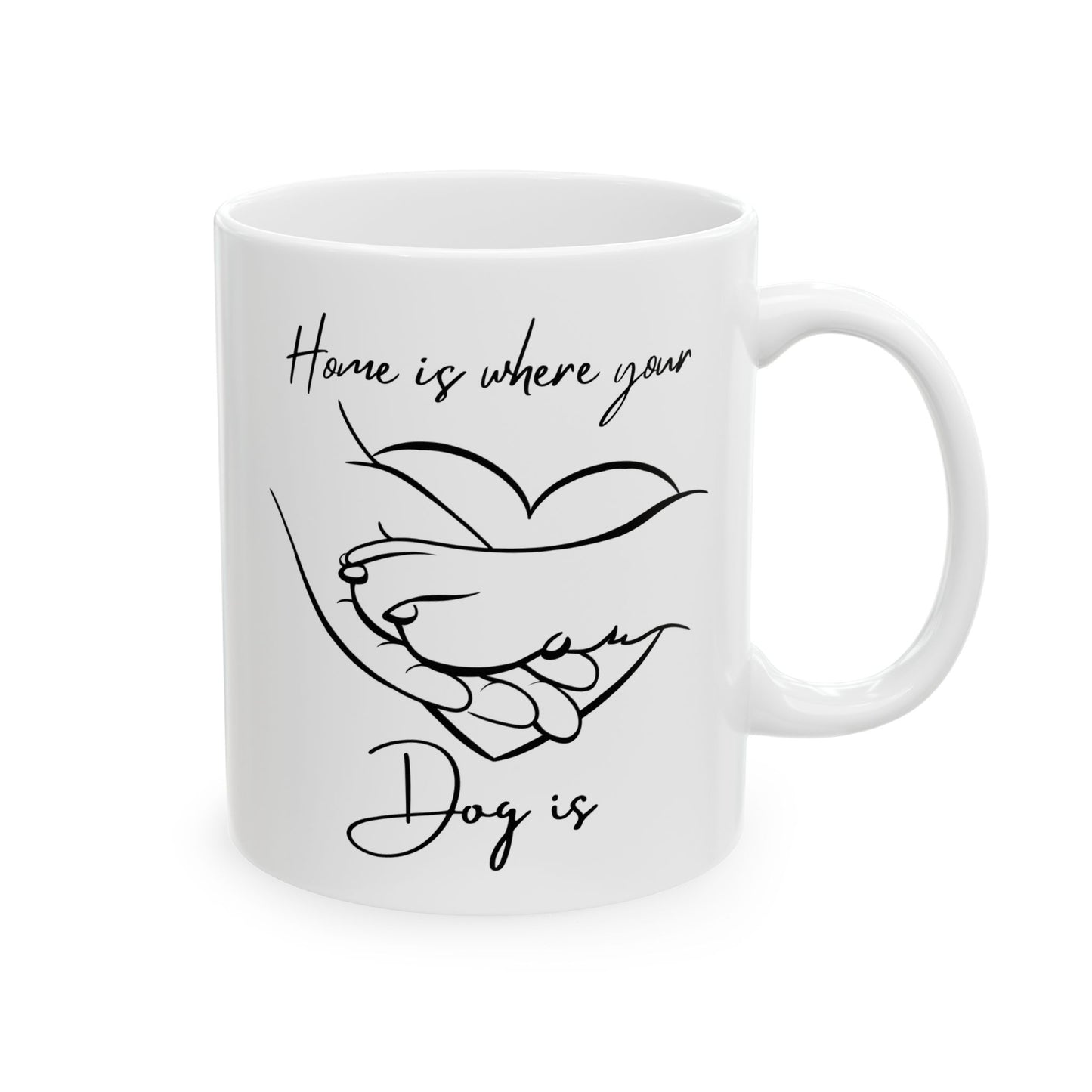 Home is Where your Dog is Mug | 11 oz & 15 oz