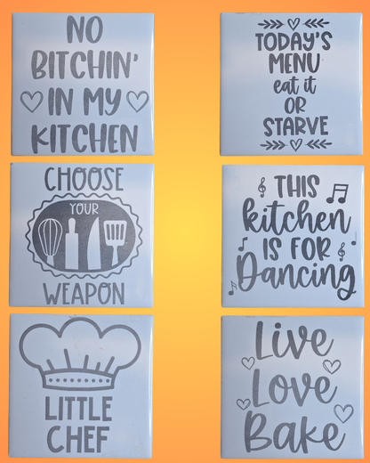 Custom Engraved Ceramic Tile