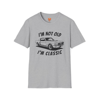 “I’m Not Old, I’m Classic” Vintage Car T-Shirt