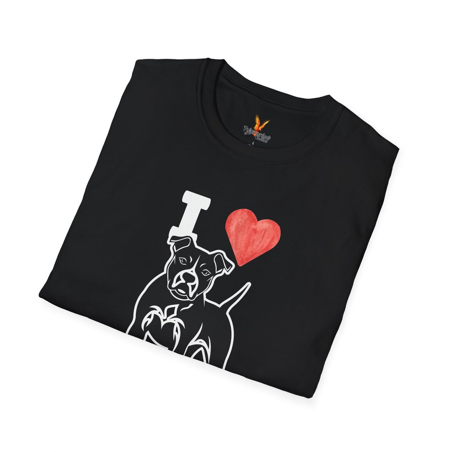 “I ❤️ Pit Bulls” T-Shirt – Pit Bull Advocate & Dog Lover Tee