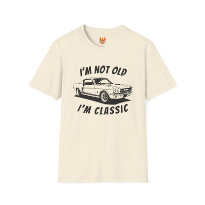 “I’m Not Old, I’m Classic” Vintage Car T-Shirt