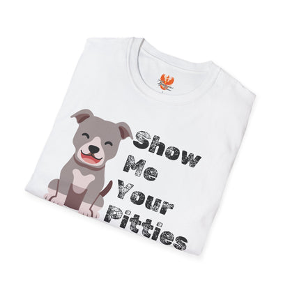 “Show Me Your Pitties” T-Shirt – Fun Pit Bull Lover & Advocate Tee