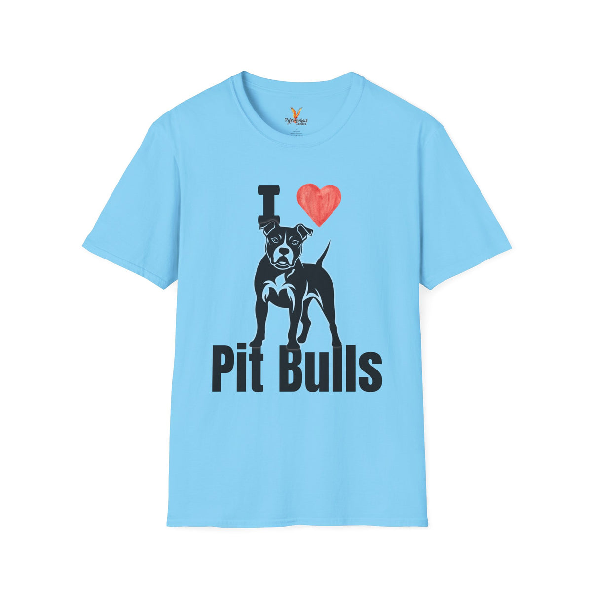 “I ❤️ Pit Bulls” T-Shirt – Pit Bull Advocate & Dog Lover Tee