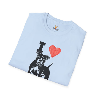 “I ❤️ Pit Bulls” T-Shirt – Pit Bull Advocate & Dog Lover Tee