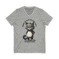 “Today Is Slap an Idiot Day” Cat T-Shirt – Funny Sarcastic Cat Lover Tee
