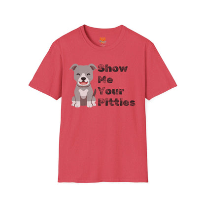 “Show Me Your Pitties” T-Shirt – Fun Pit Bull Lover & Advocate Tee
