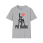 “I ❤️ Pit Bulls” T-Shirt – Pit Bull Advocate & Dog Lover Tee