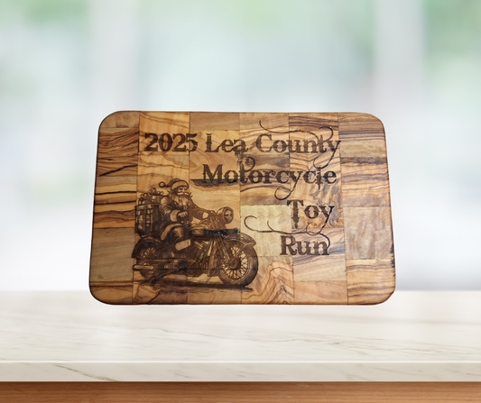 Olivewood Mosaic Cutting Board