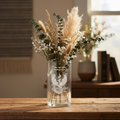 Engraved Vase - Rustic