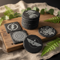 Slate Coaster - Rustic 2
